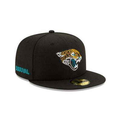 Sapca New Era Jacksonville Jaguars NFL Official NFL Draft 59FIFTY Fitted - Negrii